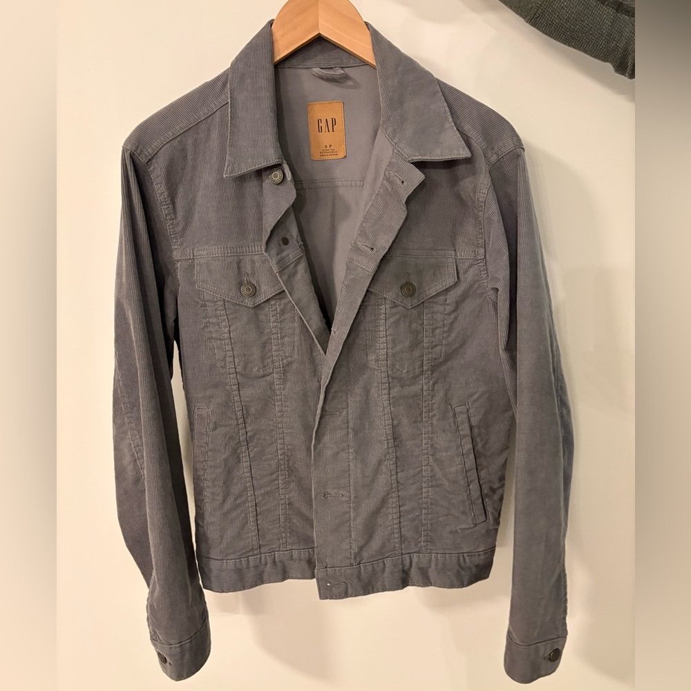 GAP Men's Charcoal Shirt Jacket